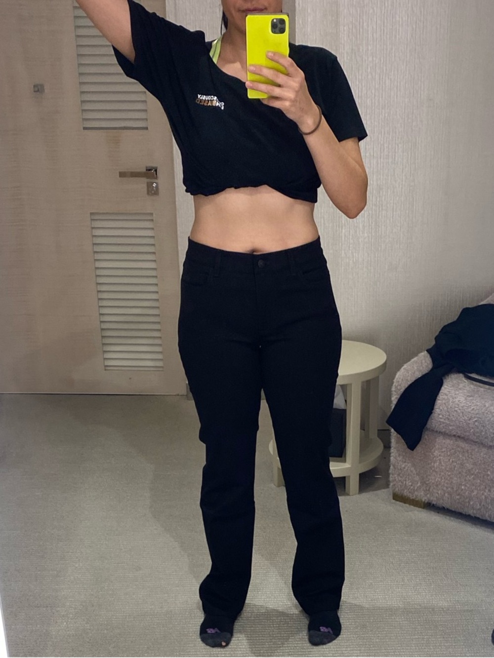Chanel Black Denim